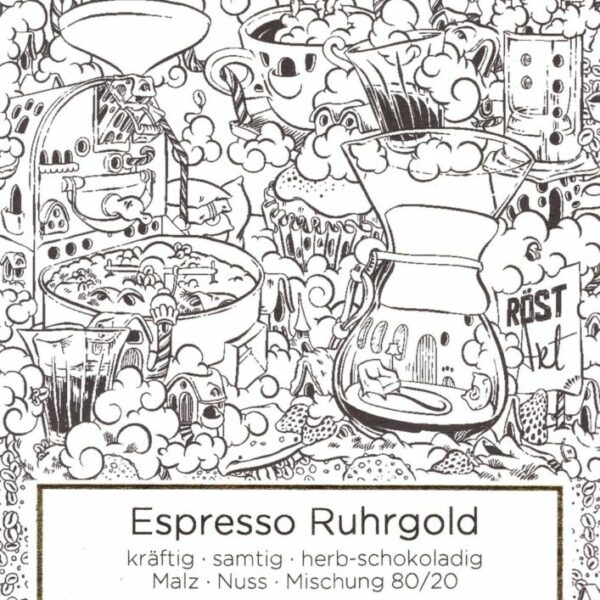 Espresso Ruhrgold Etikett